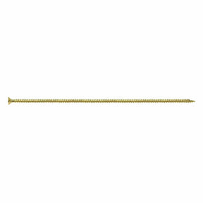 Simpson Strong-Tie SDCF271958 Strong-Drive (0.725" x 19-5/8") T50 Yellow Zinc Timber-CF Screw, Flat Head w/ Nibs (100 Pack)