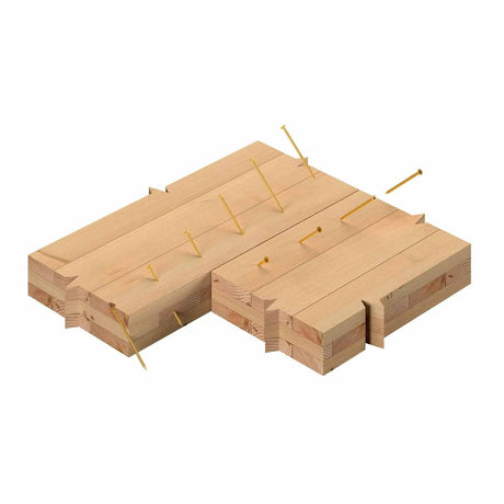 Simpson Strong-Tie SDCF272358 Strong-Drive (0.725" x 23-5/8") T50 Yellow Zinc Timber-CF Screw, Flat Head w/ Nibs (100 Pack) - 2