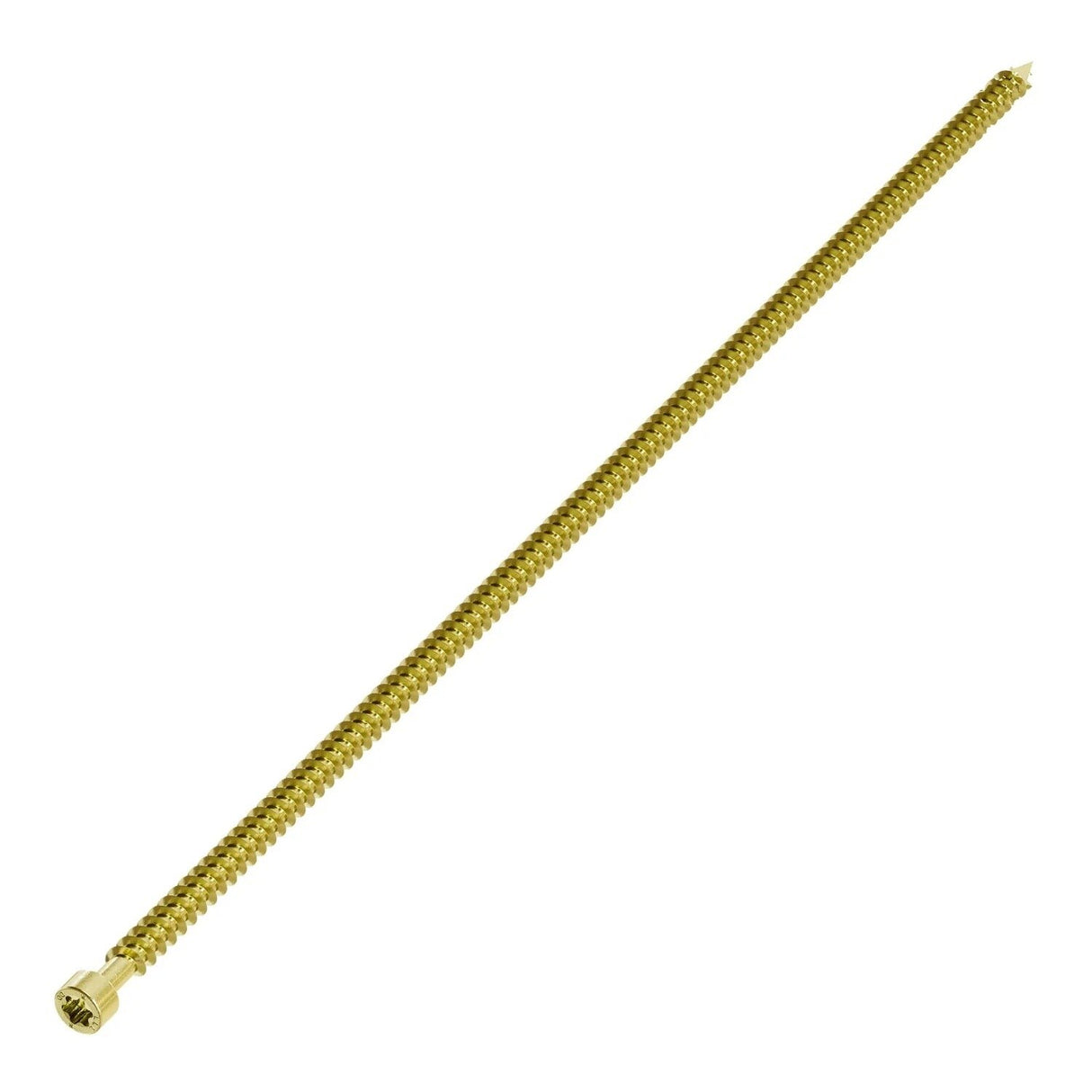 Simpson Strong-Tie SDCFC271958 Strong-Drive (0.525" x 19-5/8") T50 Yellow Zinc SDCFC Timber-CFC Screw, Cylinder Head (50 Pack)