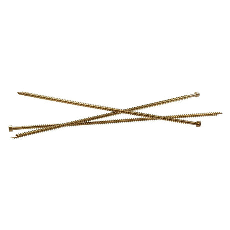 Simpson Strong-Tie SDCFC271958 Strong-Drive (0.525" x 19-5/8") T50 Yellow Zinc SDCFC Timber-CFC Screw, Cylinder Head (50 Pack) - 4