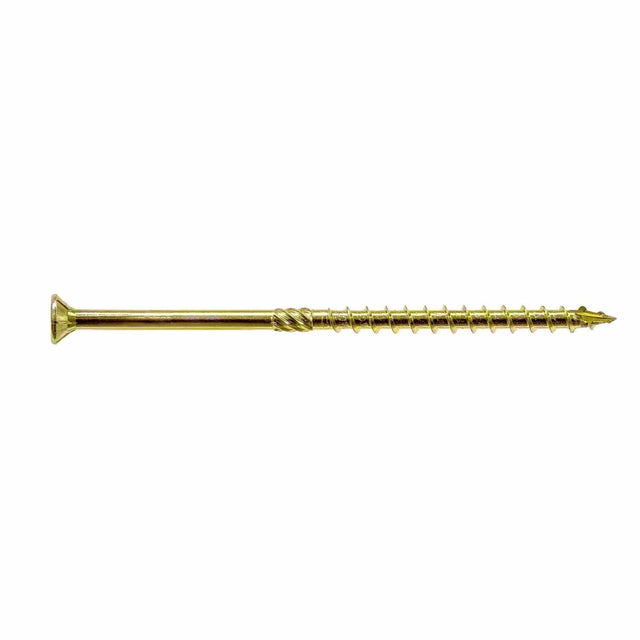 Simpson Strong-Tie SDCP22614 Strong-Drive (0.225" x 6-1/4") T40 Yellow Zinc SDCFC Timber-CFC Screw, Flat Head w/ Nibs (250 Pack)
