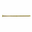 Simpson Strong-Tie SDCP22700 Strong-Drive (0.225" x 7") T40 Yellow Zinc SDCFC Timber-CFC Screw, Flat Head w/ Nibs (250 Pack)
