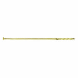 Simpson Strong-Tie SDCP271400 Strong-Drive (0.275" x 14") T40 Yellow Zinc SDCFC Timber-CFC Screw, Flat Head w/ Nibs (150 Pack)