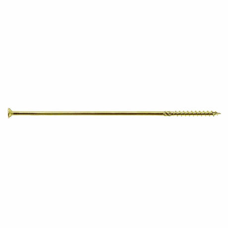 Simpson Strong-Tie SDCP271400 Strong-Drive (0.275" x 14") T40 Yellow Zinc SDCFC Timber-CFC Screw, Flat Head w/ Nibs (150 Pack)
