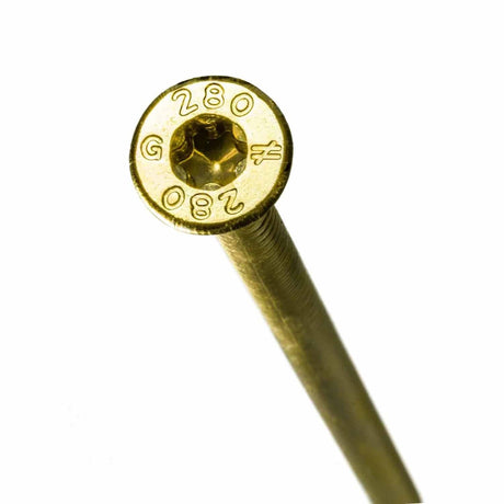 Simpson Strong-Tie SDCP271400 Strong-Drive (0.275" x 14") T40 Yellow Zinc SDCFC Timber-CFC Screw, Flat Head w/ Nibs (150 Pack) - 2