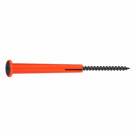 Simpson Strong-Tie SDPW14500-R50 Strong-Drive (0.140" x 5") T25 SDPW E-coat Deflector Screw, Washer Head, Orange (50 Pack)
