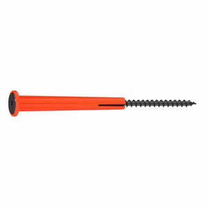 Simpson Strong-Tie SDPW14500MB Strong-Drive (0.140" x 5") T25 SDPW E-coat Deflector Screw, Washer Head, Orange (500 Pack)