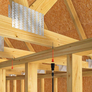 Simpson Strong-Tie SDPW14500MB Strong-Drive (0.140" x 5") T25 SDPW E-coat Deflector Screw, Washer Head, Orange (500 Pack) - 3