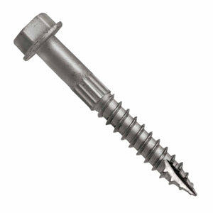 Simpson Strong-Tie SDS25200-R25 Strong-Drive (0.235 x 2") Heavy-Duty Connector Screw, Double-Barrier Coating (25 Pack)