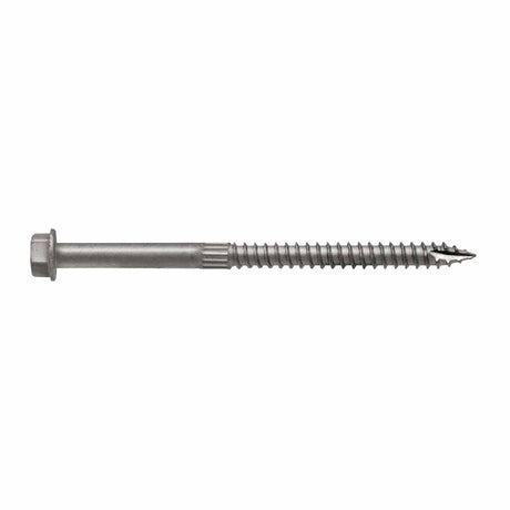 Simpson Strong-Tie SDS25312SS-R25L Strong-Drive (0.235 x 3-1/2") Heavy-Duty Connector SS Screw, Hex Head, Type 316 (25 Pack)