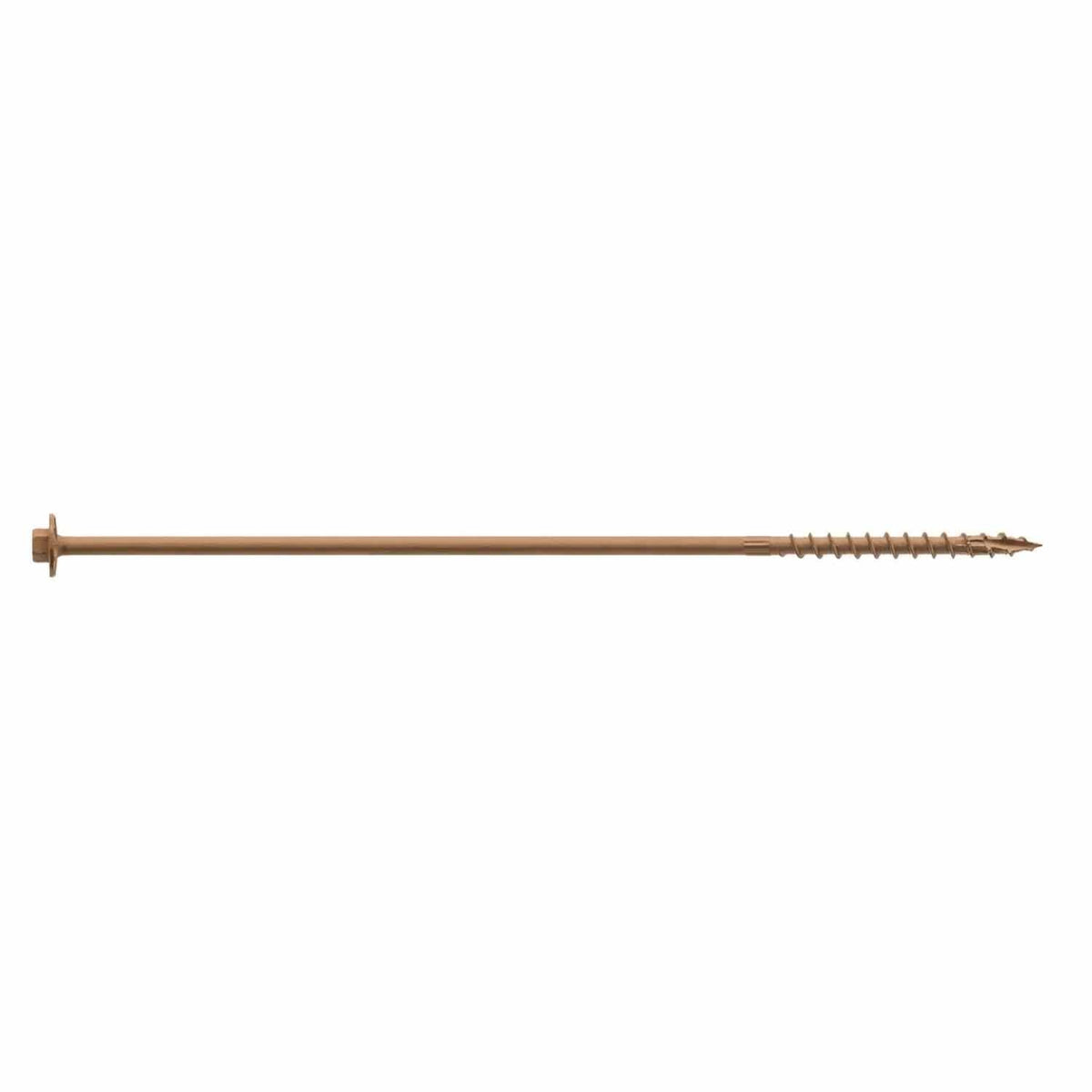Simpson Strong-Tie SDWH191000DB-R50 Strong-Drive (0.195" x 10" x 5/16" Hex) SDWH Timber-Hex Screw with Double-Barrier Coating (50 Pack)