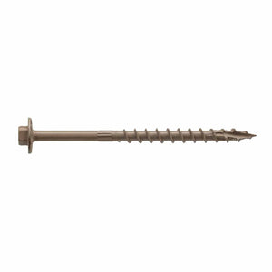Simpson Strong-Tie SDWH19400DBMB Strong-Drive (0.195" x 4" x 5/16" Hex) SDWH Timber-Hex Screw, Double-Barrier Coating (250 Pack)
