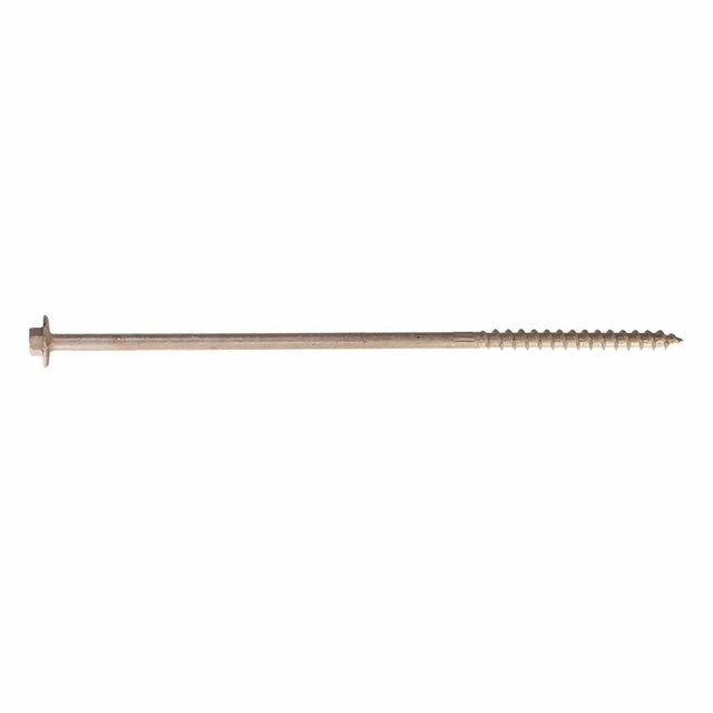Simpson Strong-Tie SDWH19800DB Strong-Drive (0.195" x 8" x 5/16" Hex) SDWH Timber-Hex Screw with Double-Barrier Coating (500 Pack)