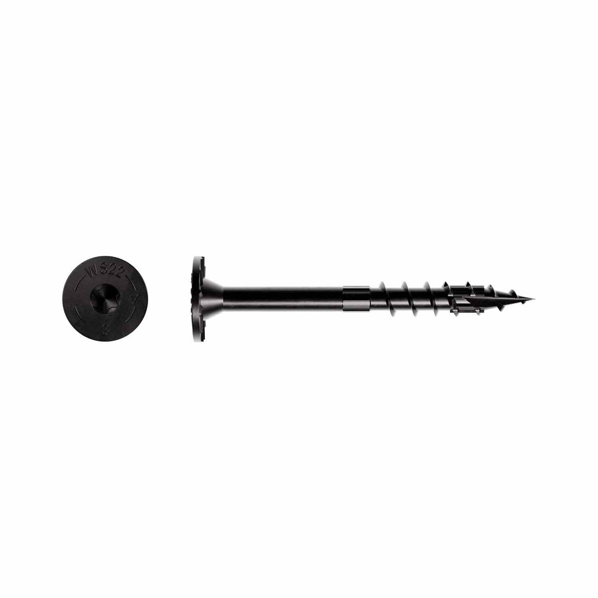 Simpson Strong-Tie SDWS22300DBB Strong-Drive (0.220" x 3") T40 SDWS Timber Screw (Exterior Grade) Black (950 Pack)