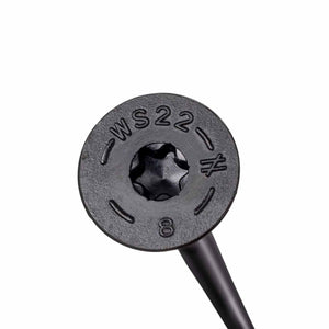Simpson Strong-Tie SDWS22512-R50 Strong-Drive (0.220" x 5-1/2") T40 SDWS Interior Grade Timber Screw, Black (50 Pack) - 2