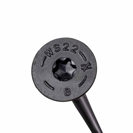 Simpson Strong-Tie SDWS22512-R50 Strong-Drive (0.220" x 5-1/2") T40 SDWS Interior Grade Timber Screw, Black (50 Pack) - 2