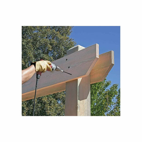 Simpson Strong-Tie SDWS22600DBBMB Strong-Drive (0.220" x 6") T40 SDWS Timber Screw (Exterior Grade) Black (250 Pack) - 4