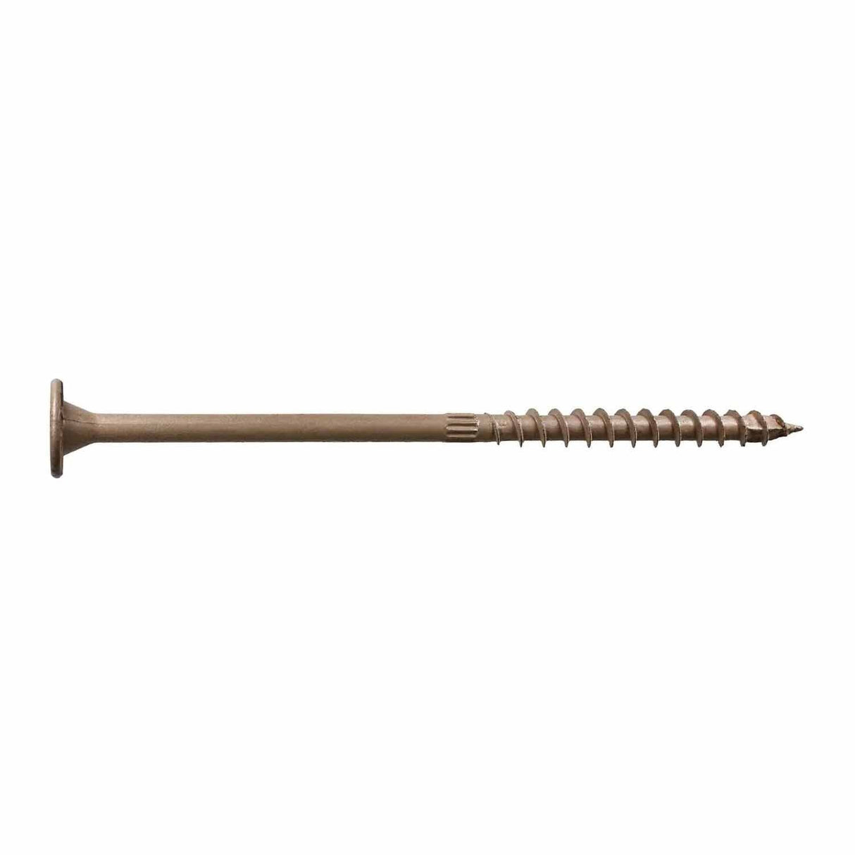 Simpson Strong-Tie SDWS22600DB Strong-Drive (0.220 in. x 6 in.) T40 SDWS Timber Screw (Exterior Grade) Tan (500 Pack)