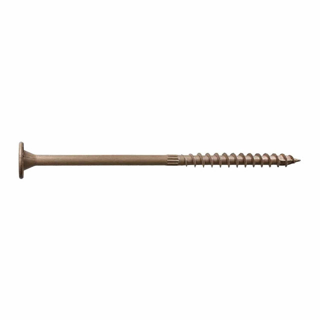 Simpson Strong-Tie SDWS22600DB Strong-Drive (0.220 in. x 6 in.) T40 SDWS Timber Screw (Exterior Grade) Tan (500 Pack)