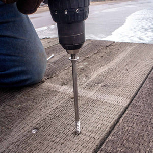 Simpson Strong-Tie SDWS27400SS Strong-Drive (0.275" x 4") T50 SDWS Timber SS Screw, Type 316 (350 Pack) - 3