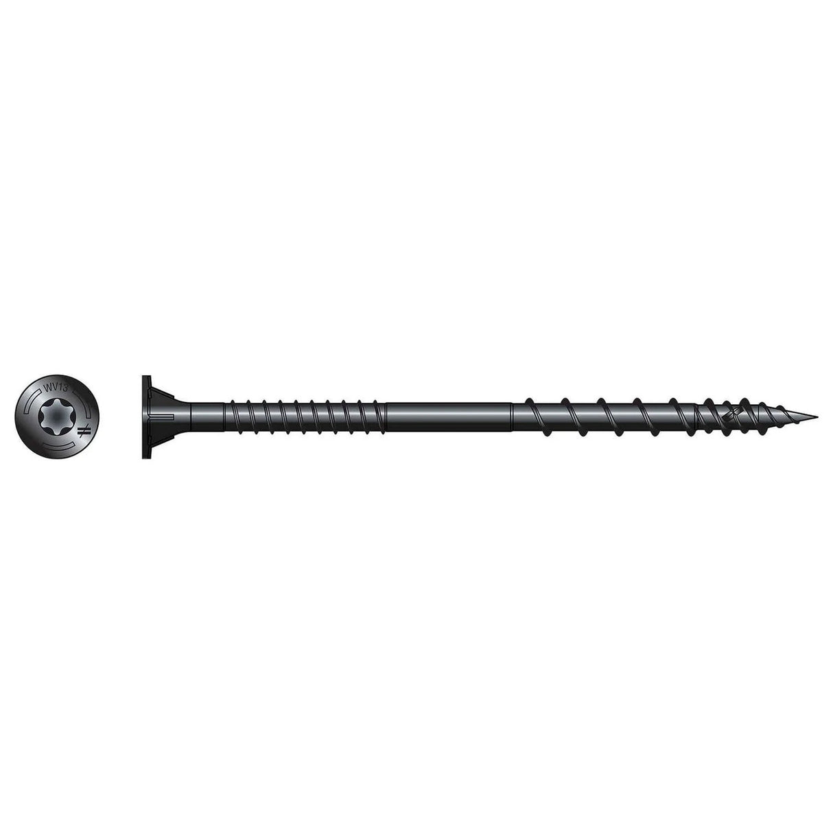 Simpson Strong-Tie SDWV13400 Strong-Drive (#10 x 4") Sole-to-Rim Screw with E-Coat (1000 Pack)