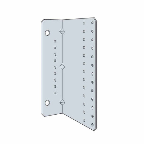 Simpson Strong-Tie SJC8.25-R15 (2 in. x 4-1/2 in. x 8-1/4 in.) 14Ga SJC Galvanized Steel Joist Connector (15 Pack)