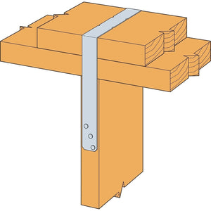 Simpson Strong-Tie SP8Z (7-5/16") 20 Gauge U-Shaped Stud Plate Tie -  ZMAX Finish - 3