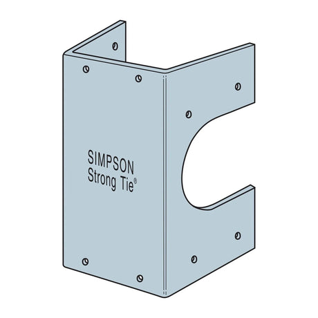 Simpson Strong-Tie SS3 (Double 2x) Stud Shoe Galvanized - 3
