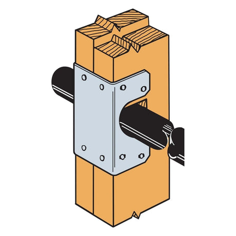 Simpson Strong-Tie SS3 (Double 2x) Stud Shoe Galvanized - 4
