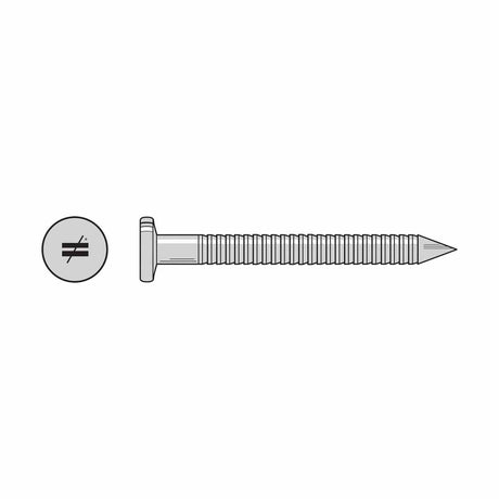 Simpson Strong-Tie SSA10D5 Strong-Drive (3" x 0.148") Type 316 Stainless Steel Ring-Shank Connector Nail (250 Pack) - 2