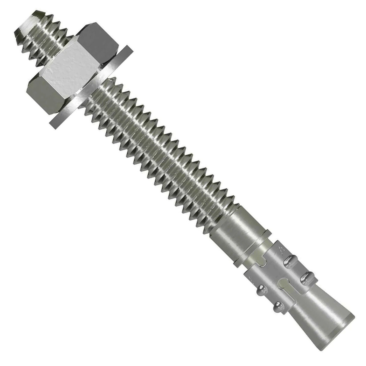 Simpson Strong-Tie STB2-251346SS Strong Bolt (1/4" x 1-3/4") Stainless Steel 2 Wedge Anchor - Unassembled (100 Pack)