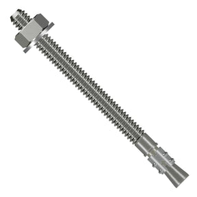 Simpson Strong-Tie STB2-253144SS Strong-Bolt (1/4" x 3-1/4") Stainless Steel 2 Wedge Anchor - Unassembled (100 Pack)
