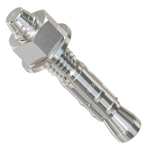 Simpson Strong-Tie STB2-372144SSR50 Strong Bolt (3/8" x 2-1/4") Stainless Steel 2 Wedge Anchor - Unassembled (50 Pack)