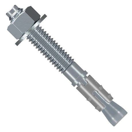 Simpson Strong-Tie STB2-37300P1 Strong Bolt (3/8" x 3") 2 Wedge Anchor - Zinc Plated (1 Piece)