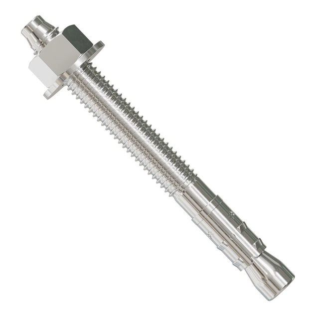 Simpson Strong-Tie STB2-373344SS Strong-Bolt (3/8" x 3-3/4") Stainless Steel 2 Wedge Anchor - Uassembled (50 Pack)