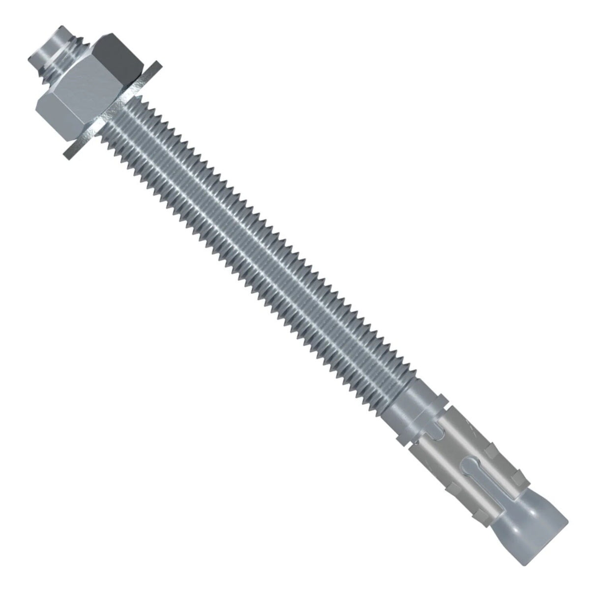 Simpson Strong-Tie STB2-37334 Strong-Bolt (3/8" x 3-3/4") 2 Wedge Anchor - Zinc Plated (50 Pack)