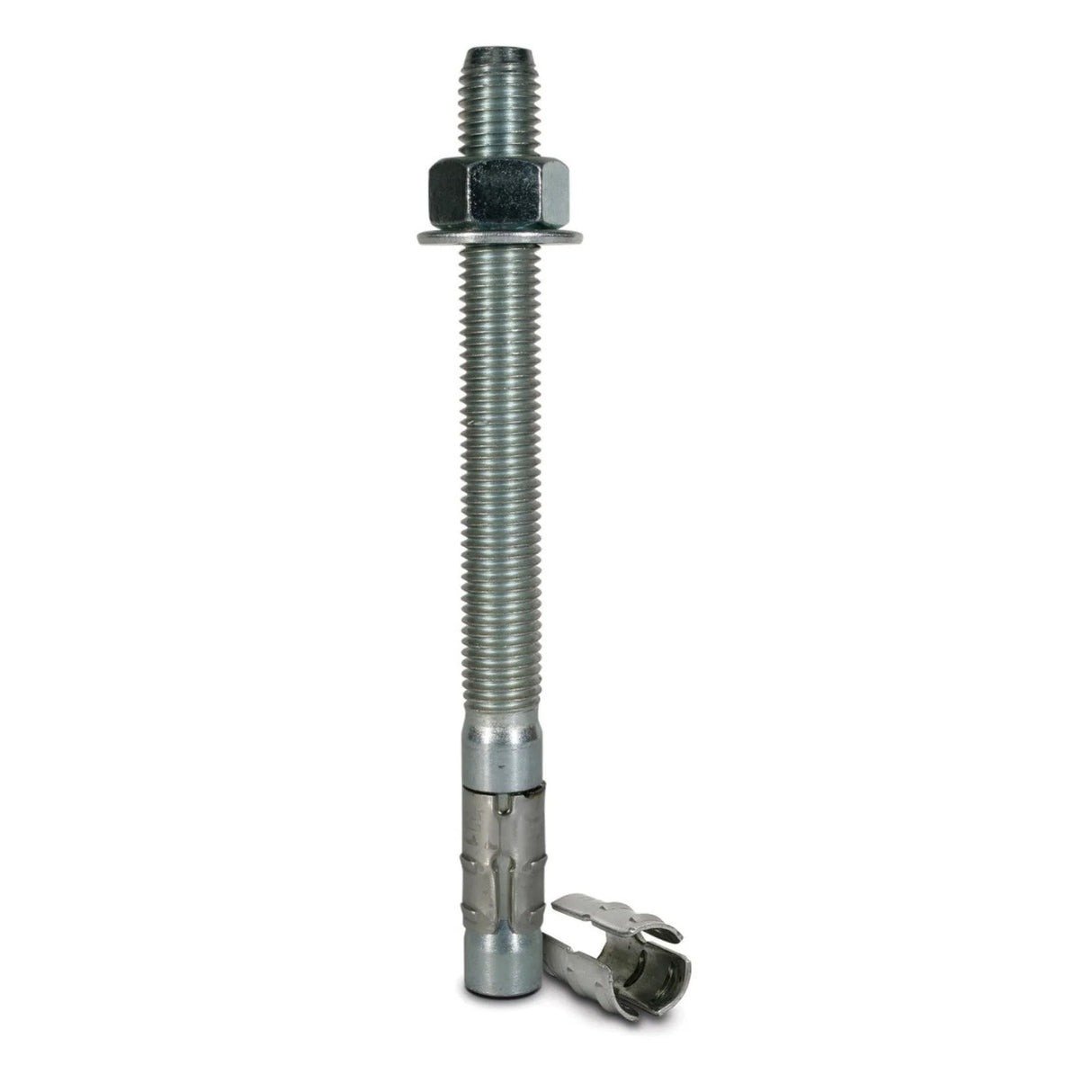 Simpson Strong-Tie STB2-37500 Strong-Bolt 2 (3/8" x 5") Stainless Steel Wedge Anchor - Fully Assembled (50 Pack) - 2