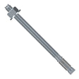 Simpson Strong-Tie STB2-501006SS Strong-Bolt (1/2 in. x 10 in.) Unassembled 2 Wedge Anchor - Type 316 (25 Pack)