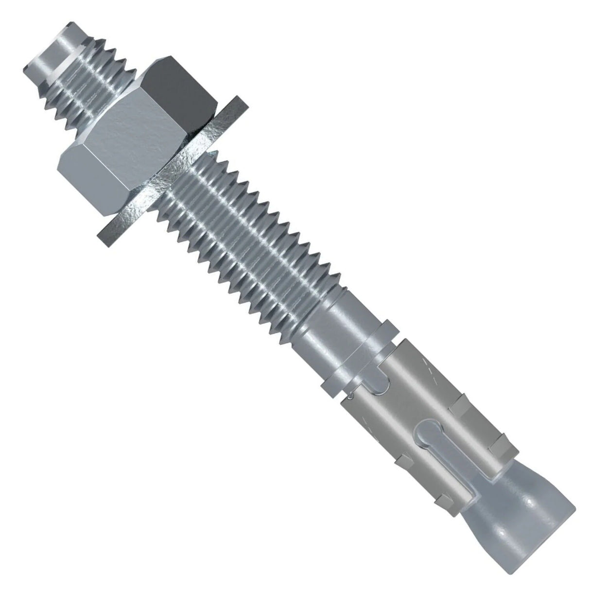 Simpson Strong-Tie STB2-50234R25 Strong-Bolt (1/2" x 2-3/4") Wedge Anchor - Zinc Plated (25 Pack)