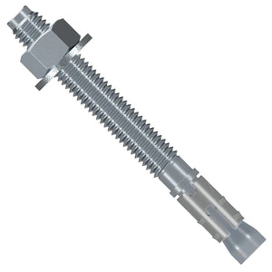 Simpson Strong-Tie STB2-50414 Strong-Bolt (1/2 in. x 4-1/4 in.) Wedge Anchor  - Zinc Plated (25 Pack)