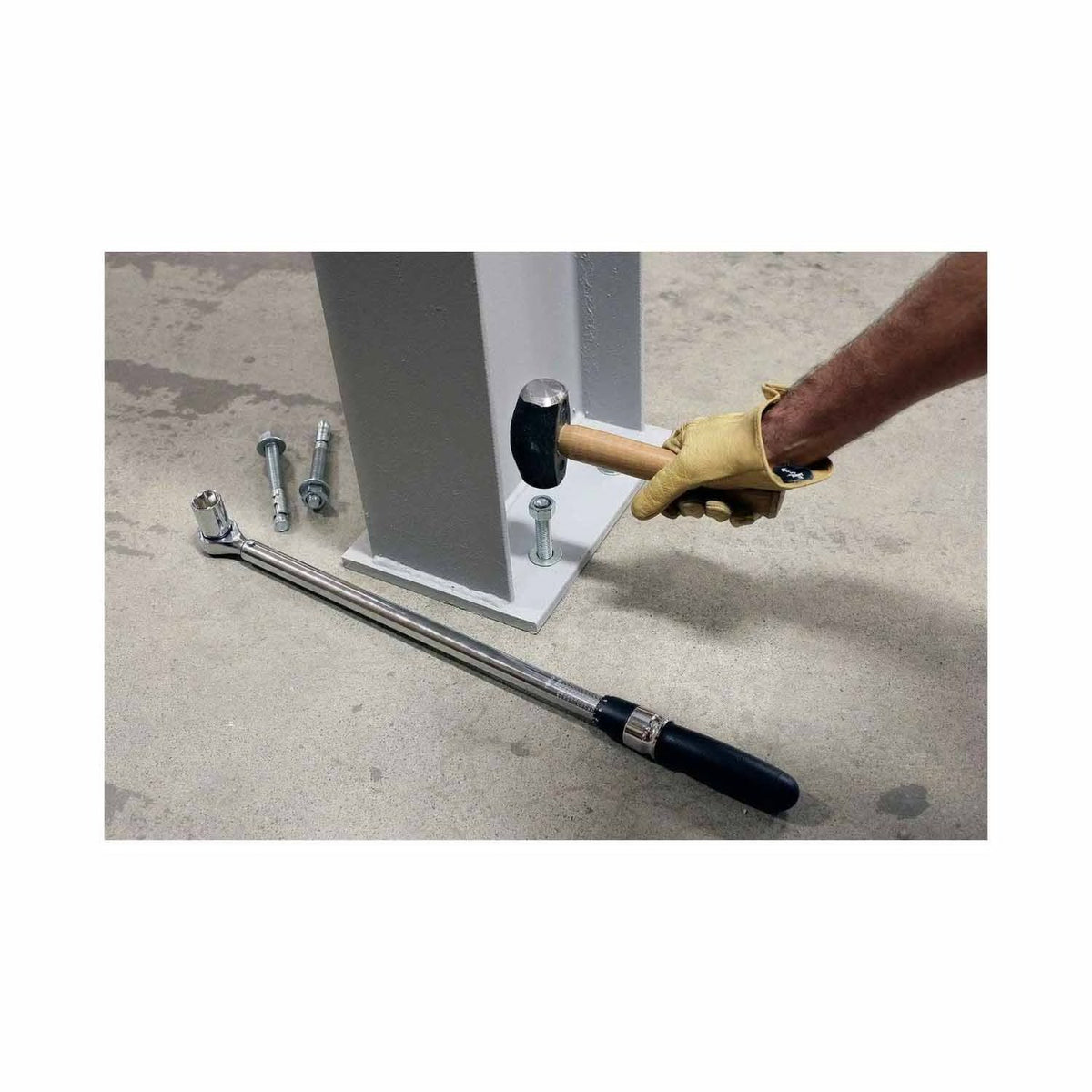 Simpson Strong-Tie STB2-50700MGR25 Strong-Bolt (2 1/2" x 7") Mechanically Galvanized Wedge Anchor (25 Pack) - 5