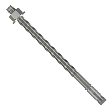 Simpson Strong-Tie STB2-508126SS Strong Bolt (1/2 in. x 8-1/2 in.) Stainless-Steel Wedge Anchor - Unassembled (25 Pack)