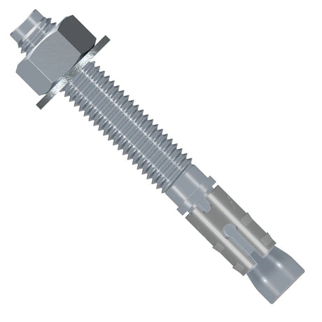 Simpson Strong-Tie STB2-62500C10 Strong Bolt (5/8" x 5") 2 Wedge Anchor - Zinc Plated (10 Pack)