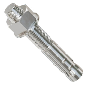 Simpson Strong-Tie STB2-754346SSR10 Strong Bolt (3/4" x 4-3/4") Wedge Anchor Type 316 Stainless Steel (10 Pack)