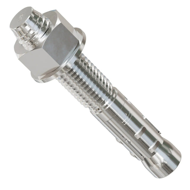 Simpson Strong-Tie STB2-754346SSR10 Strong Bolt (3/4" x 4-3/4") Wedge Anchor Type 316 Stainless Steel (10 Pack)