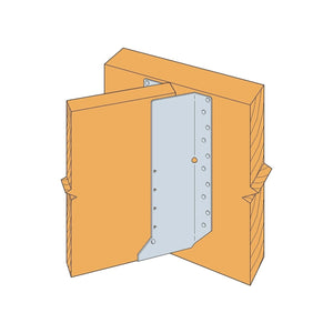 Simpson Strong-Tie SUL1.81/14 (1-3/4" x 14") Galvanized Left-Skewed U-Shaped Hanger - 4