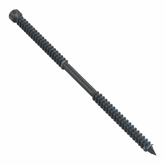 Simpson Strong-Tie SWD18614DBB Strong-Drive (0.180 x 6-1/4") Double-Barrier Double-Threaded Screw - Black (500 Pack)