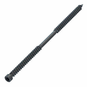 Simpson Strong-Tie SWD18614DBB Strong-Drive (0.180 x 6-1/4") Double-Barrier Double-Threaded Screw - Black (500 Pack) - 3