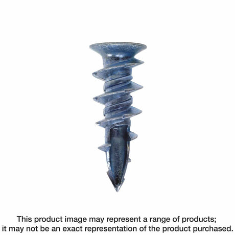 Simpson Strong-Tie SWZ08L-R100 (#8 x 1-1/4") Sure Wall Die-Cast Zinc Drywall Anchor (100 Pack)