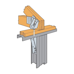 Simpson Strong-Tie S/HDU6 (10-3/8") Light-Gauge Steel Holdown, G90 Galvanized - 6